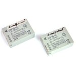 Remplacement batterie x 2 li - ion type nb - 10l nb1 - l 920mah + chargeur pour canon powershot g1 x ...