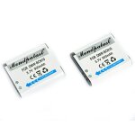 Remplacement batterie x2 li - ion type dmw - bcn10 900 mah avec infochip + chargeur + eu cable pour panasonic ...