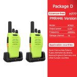 Retevis h777 talkie - walkie vert 2 pièces portable pmr446 frs radio bidirectionnelle longue portée vox ... Retevis h777 talkie - walkie vert 2 pièces portable pmr446 frs radio bidirectionnelle longue portée vox ...
