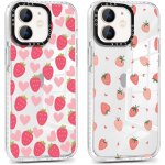 Rfgvc - 2 pices coque pour iphone 12 mini 5, 4 , transparente etui aesthetic fraise coeur motif filles ...