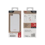 Riva case va2004 - banque d'alimentation li - pol 4000 mah - 2 a (usb (alimentation uniquement))