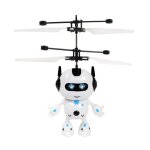 Robot volant intelligent a dtection de main pour enfants, jouets rc a suspension d'avion electronique ...