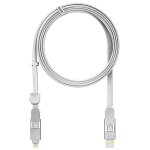 Rolling square incharge� xl c�ble de charge rapide 6 - en - 1 2 m�tre white