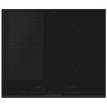 Rosieres rif64dcs noir int�gr� 59 cm plaque avec zone � induction 4 zones