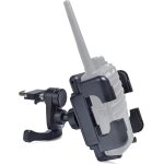 Rotate support de talkie - walkie pour vhicule compatible avec motorola baofeng kenwood hyt yaesu icom ...