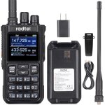 Rt - 900 radio ham multibande 8w, talkie - walkie a 256 canaux vhf / uhf, bande a�rienne, marine & rivi�re ...