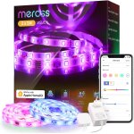Ruban a led connecté wifi (2x5m), rgb bande lumineuse intelligente compatible avec homekit, siri, alexa ... Ruban a led connecté wifi (2x5m), rgb bande lumineuse intelligente compatible avec homekit, siri, alexa ...