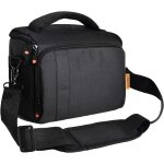 Sac a bandoulire rsistant aux chocs pour appareil photo reflex numrique, noir , minimaliste