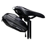 Sacoche de selle arrire avec serrure wildman e7s 0. 8l noire