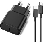 Pour samsung chargeur, 25 w, usb - c - superschnell chargeur avec c�ble de type c compatible avec samsung ...