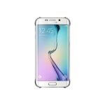 Samsung clear cover ef - qg925b - coque de protection pour t�l�phone portable - argent - pour galaxy ...