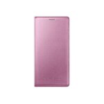 Samsung flip cover ef - fg800b - etui � rabat pour t�l�phone portable - rose - pour galaxy s5 mini