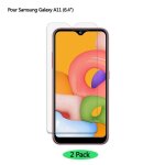 Pour samsung galaxy a11 verre trempe d'ecran protection ecran film protecteur (2 pack)