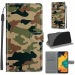 Samsung galaxy a20 / a30 coque, saturcase beau pu cuir magn�tique flip portefeuille support porte - carte ...