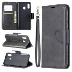 Samsung galaxy a20 / a30 coque, saturcase luxe pu cuir magn�tique flip portefeuille support porte - carte ...