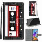 Samsung galaxy a21s coque, saturcase beau pu cuir magn�tique flip portefeuille support porte - carte ...
