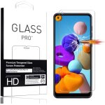 Pour samsung galaxy a21 verre tremp film de protection [1 pc] vitre tactile anti - poussiere sans bulle ...