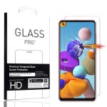 Pour samsung galaxy a21s verre tremp� film de protection [1 pc] vitre tactile anti - poussiere sans bulle ...