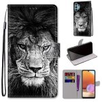 Samsung galaxy a32 4g coque, saturcase beau pu cuir magn�tique flip portefeuille support porte - carte ...