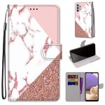 Samsung galaxy a32 5g coque, saturcase beau pu cuir magn�tique flip portefeuille support porte - carte ...