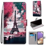 Samsung galaxy a32 5g coque, saturcase beau pu cuir magn�tique flip portefeuille support porte - carte ...