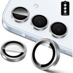 For samsung galaxy a35 5g protection camera, 9h individual lens screen protectors, metal ring + tempered ...