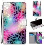 Samsung galaxy a40 coque, saturcase beau pu cuir magn�tique flip portefeuille support porte - carte dragonne ...