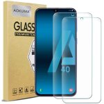 Samsung galaxy a40 verre tremp lot de 2 verre tremp samsung galaxy a40 0. 26mm extreme rsistant aux ...