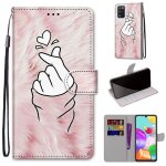 Samsung galaxy a41 coque, saturcase beau pu cuir magn�tique flip portefeuille support porte - carte dragonne ...