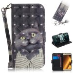 Samsung galaxy a5 (2017) coque, saturcase beau 3d motif pu cuir magn�tique flip portefeuille support ...