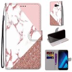 Samsung galaxy a5 2017 coque, saturcase beau pu cuir magn�tique flip portefeuille support porte - carte ...