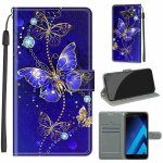 Samsung galaxy a5 2017 coque, saturcase beau pu cuir magn�tique flip portefeuille support porte - carte ...