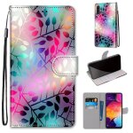 Samsung galaxy a50 coque, saturcase beau pu cuir magn�tique flip portefeuille support porte - carte dragonne ...