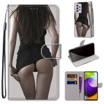 Samsung galaxy a52 5g coque, saturcase beau pu cuir magn�tique flip portefeuille support porte - carte ...