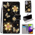 Samsung galaxy a52 5g coque, saturcase beau pu cuir magn�tique flip portefeuille support porte - carte ...