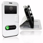 Samsung galaxy ace (s5830) etui housse coque blanc by ph26