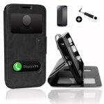 Samsung galaxy core plus (g350) super pack premuim etui fenêtres housse coque folio noir pu + mini stylet ... Samsung galaxy core plus (g350) super pack premuim etui fenêtres housse coque folio noir pu + mini stylet ...