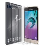 Samsung galaxy j3 2016 vitre protection d'ecran en verre tremp� incassable protection integrale full ...