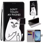 Samsung galaxy j5 2017 coque, saturcase beau pu cuir magntique flip portefeuille support porte - carte ...