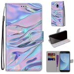 Samsung galaxy j5 2017 coque, saturcase beau pu cuir magntique flip portefeuille support porte - carte ...