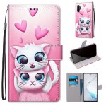 Samsung galaxy note 10 plus 6. 8  coque, saturcase beau pu cuir magn�tique flip portefeuille support ...