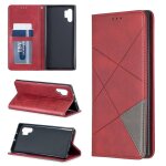 Samsung galaxy note 10 plus 6. 8 coque, saturcase rhombe pu cuir flip aimant intégré portefeuille support ... Samsung galaxy note 10 plus 6. 8 coque, saturcase rhombe pu cuir flip aimant intégré portefeuille support ...