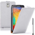 Samsung galaxy note 3 n9000 / n9002 / n9005 / n9006: housse coque etui cuir fine slim + stylet - blanc ... Samsung galaxy note 3 n9000 / n9002 / n9005 / n9006: housse coque etui cuir fine slim + stylet - blanc ...
