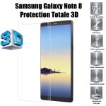 Samsung galaxy note 8 vitre protection d'ecran en verre tremp incassable protection integrale full 3d ...