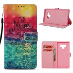 Samsung galaxy note 9 coque, saturcase beau 3d pu cuir magnétique flip portefeuille support porte - carte ... Samsung galaxy note 9 coque, saturcase beau 3d pu cuir magnétique flip portefeuille support porte - carte ...