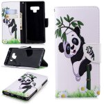 Samsung galaxy note 9 coque, saturcase beau motif pu cuir magn�tique flip portefeuille support porte ...