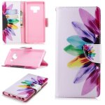 Samsung galaxy note 9 coque, saturcase beau motif pu cuir magn�tique flip portefeuille support porte ...