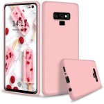 Compatible avec samsung galaxy note 9 coque ultra mince antichoc silicone liquide etui pour telephone ...