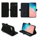 Samsung galaxy s10 + etui protection portefeuille a rabat avec porte cartes - housse galaxy s10 plus ...