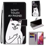 Samsung galaxy s20 fe 5g coque, saturcase beau pu cuir magn�tique flip portefeuille support porte - carte ...